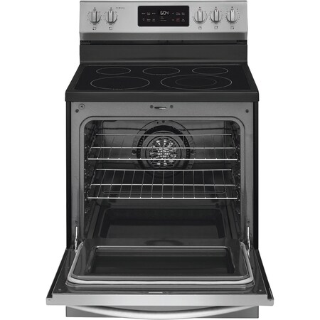 Frigidaire 5.4 cu. ft. Smudge-Proof Freestanding Electric Range GCRE3038AF